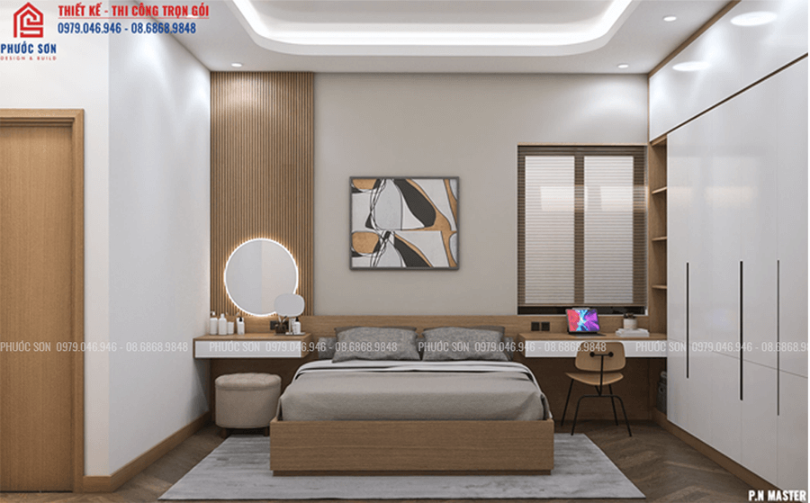 Phòng ngủ Master Phước Sơn